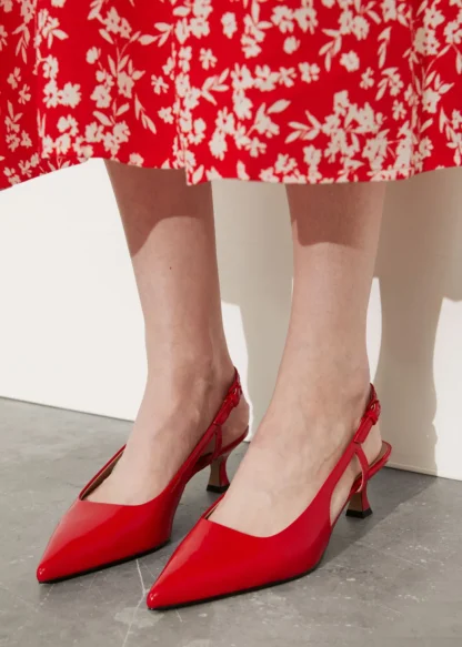 Slingback Leather Pumps | & Other Stories Discount