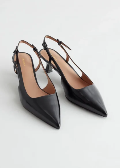 Slingback Leather Pumps | & Other Stories Discount