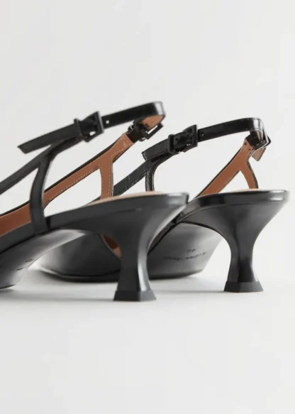 Slingback Leather Pumps | & Other Stories Discount