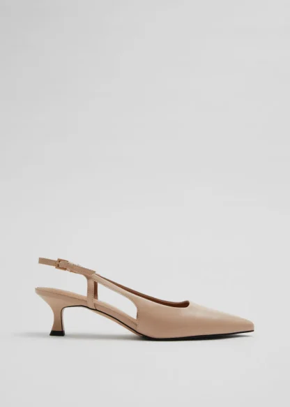 Slingback Leather Pumps | & Other Stories Discount