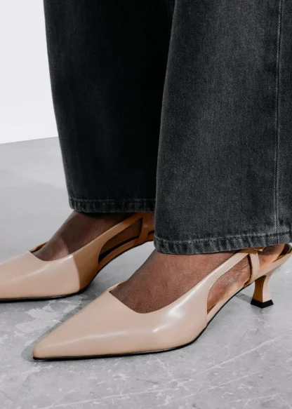 Slingback Leather Pumps | & Other Stories Discount