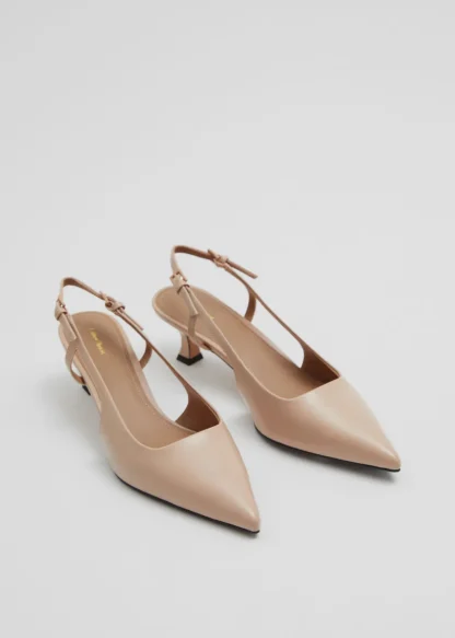 Slingback Leather Pumps | & Other Stories Discount