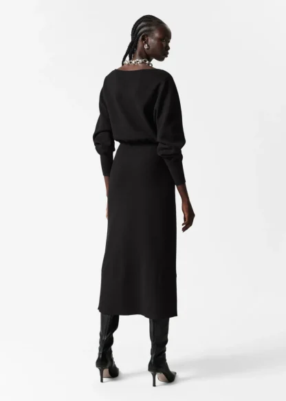Slit-Detailed Midi Dress | & Other Stories Online