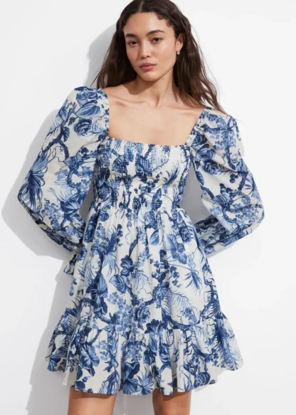Smocked Mini Dress | & Other Stories Best Sale