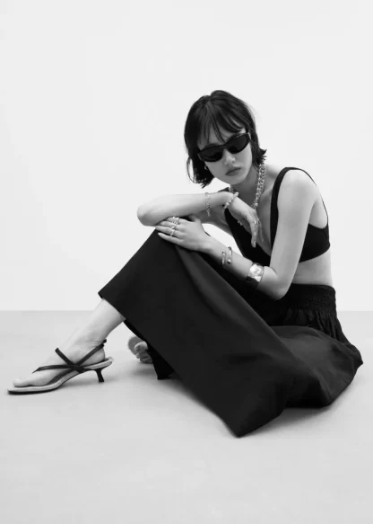 Smock-Waist Midi Skirt | & Other Stories Outlet
