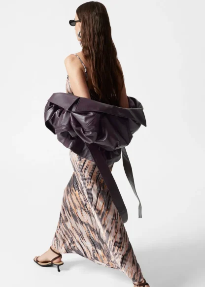 Strappy Cowl-Neck Midi Dress | & Other Stories New
