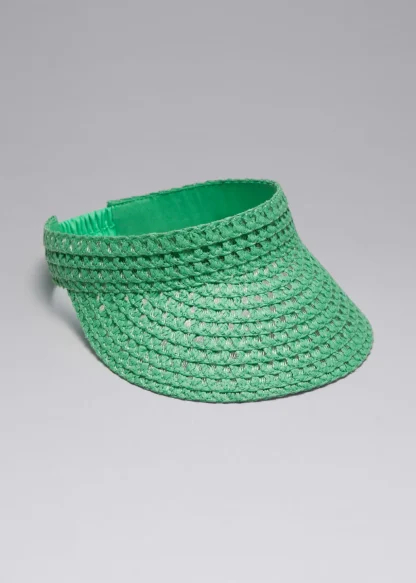 Straw Sun Visor | & Other Stories Cheap