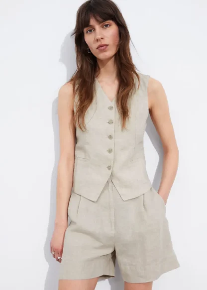 Tailored Linen Shorts | & Other Stories Cheap