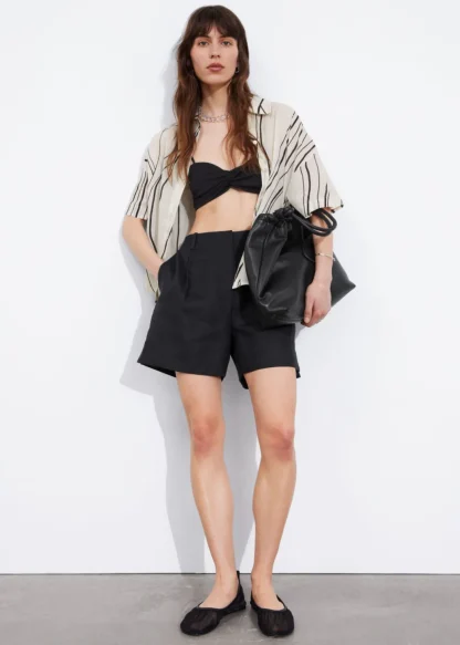 Tailored Linen Shorts | & Other Stories Cheap