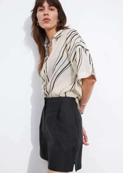 Tailored Linen Shorts | & Other Stories Cheap