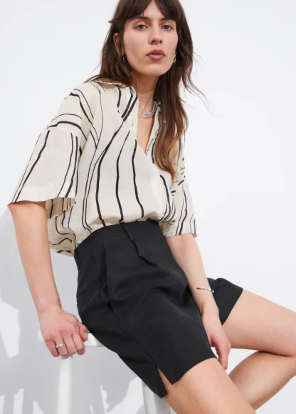 Tailored Linen Shorts | & Other Stories Cheap