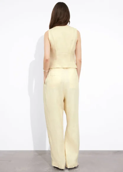 Tailored Linen Vest | & Other Stories Sale