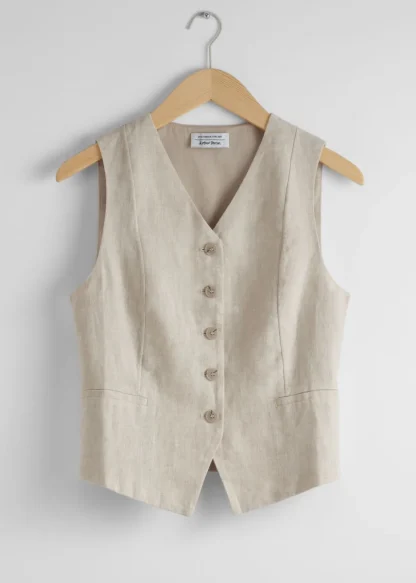 Tailored Linen Vest | & Other Stories Sale