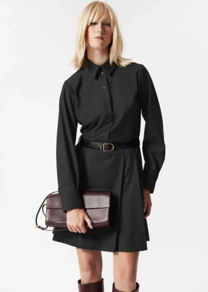 Tailored Shirt Mini Dress | & Other Stories Flash Sale