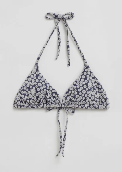 Textured Triangle Bikini Top | & Other Stories Hot