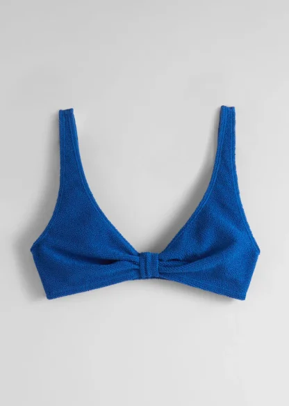 Textured Triangle Bikini Top | & Other Stories Clearance