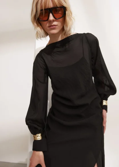 Tie-Cuff Midi Dress | & Other Stories Sale