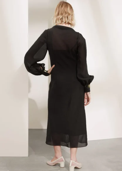 Tie-Cuff Midi Dress | & Other Stories Sale
