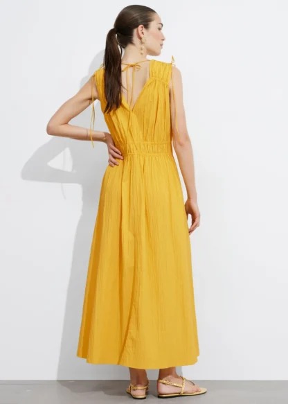 Tie-Detailed Midi Dress | & Other Stories Flash Sale