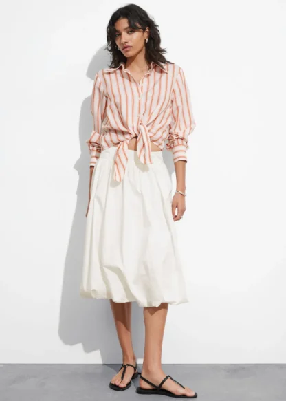 Tie-Front Shirt | & Other Stories Cheap