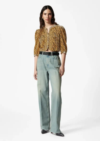 Velvet Cropped Blouse | & Other Stories Fashion