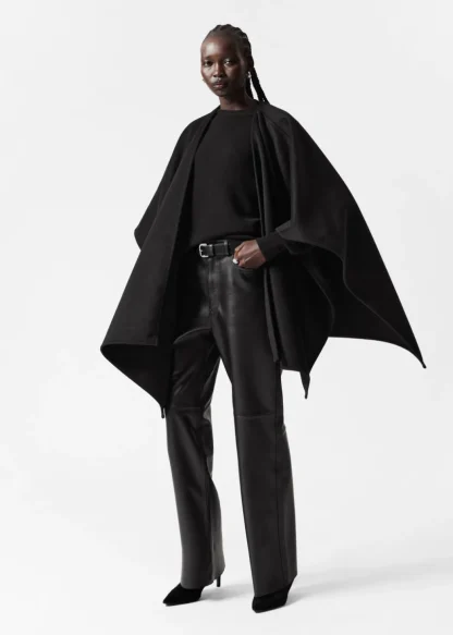 Wool Blend Cape | & Other Stories Hot