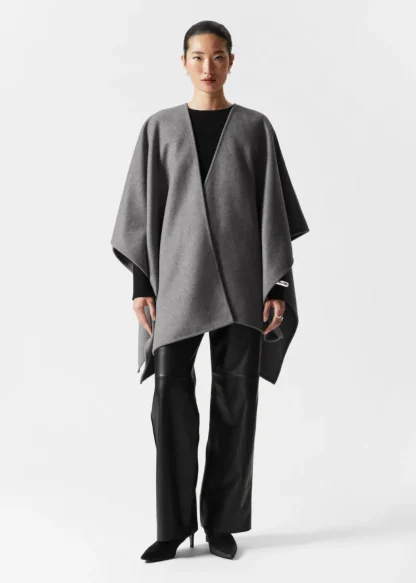 Wool Blend Cape | & Other Stories Hot
