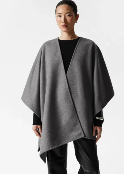 Wool Blend Cape | & Other Stories Hot