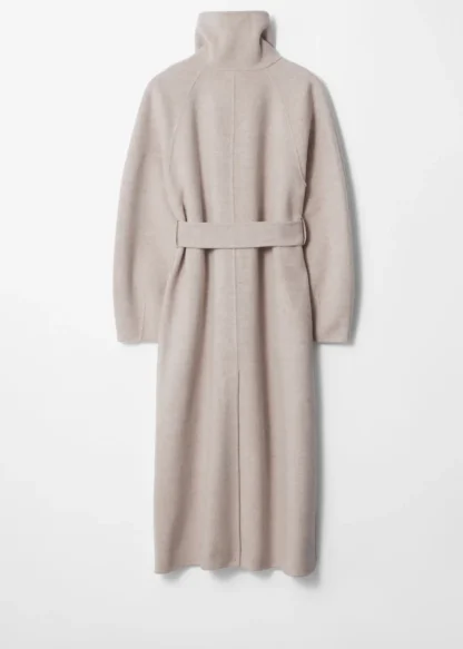 Wool-Blend Funnel-Collar Coat | & Other Stories New